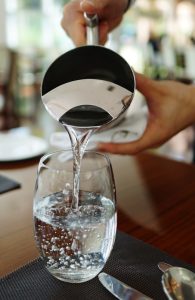 drinking water helps hydrate your hair